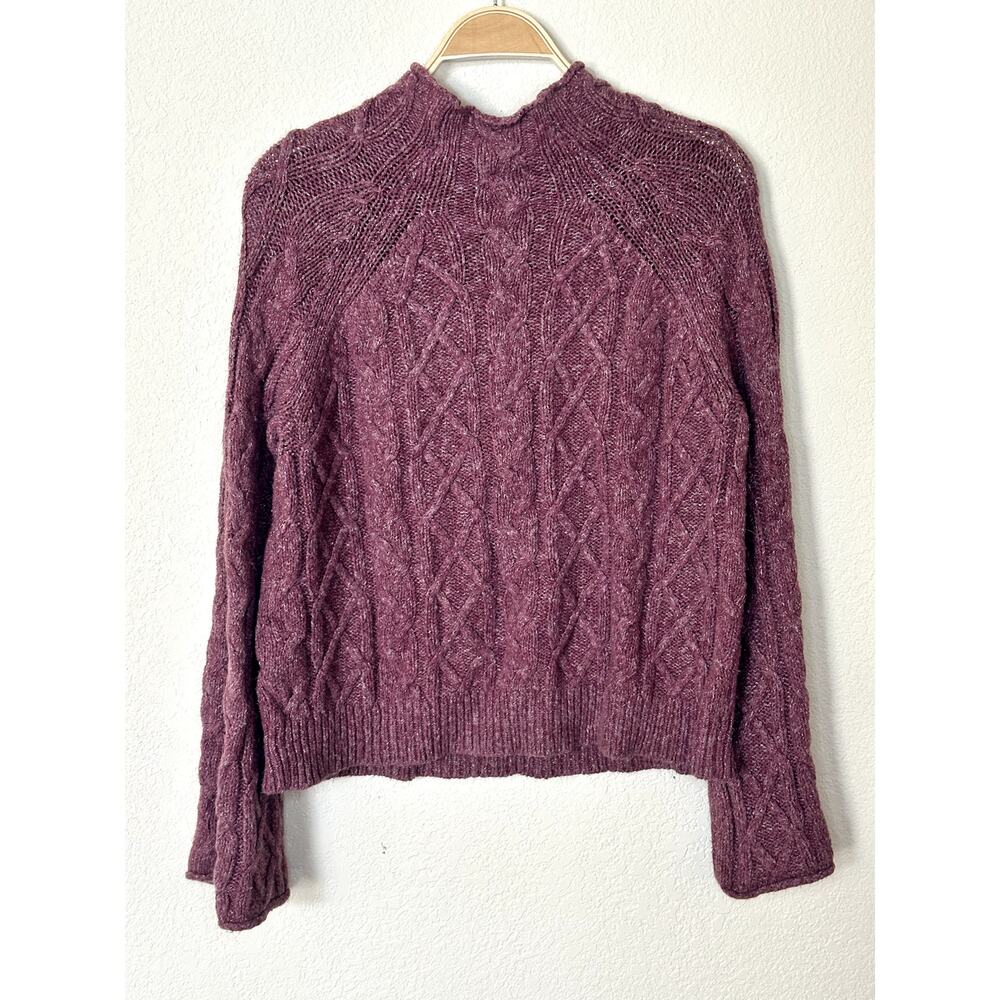 Universal Thread Goods Co. Burgundy Cotton Blend Knit Sweater – Women’s Medium